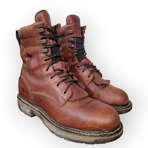 Georgia Boot Carbo-Tec LT Waterproof Lacer Work Boot Size 42